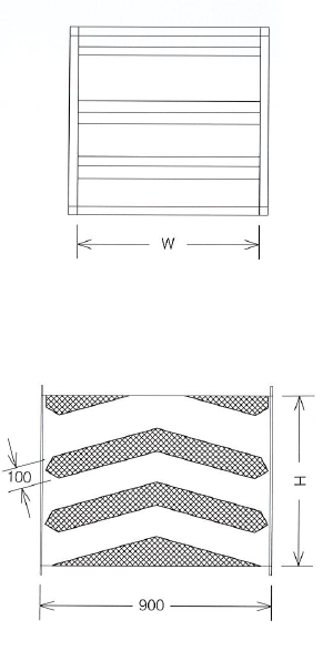 ZPXA型折板式消声器简图.png
